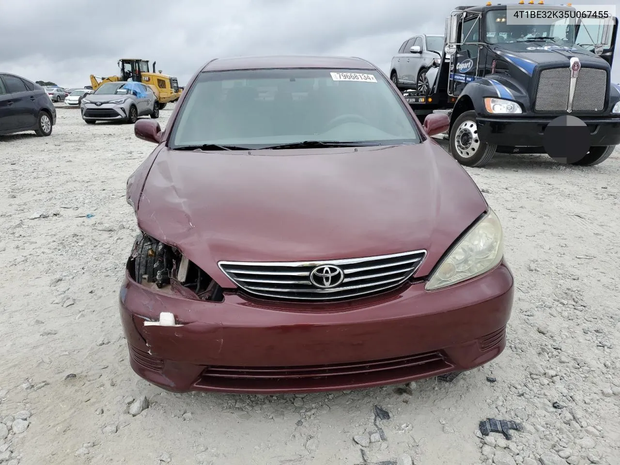 2005 Toyota Camry Le VIN: 4T1BE32K35U067455 Lot: 79668134