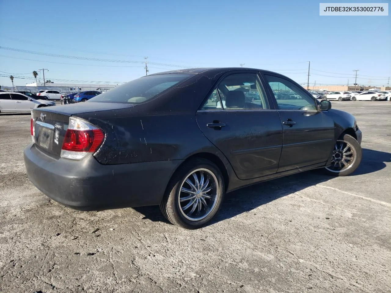 2005 Toyota Camry Le VIN: JTDBE32K353002776 Lot: 80071144