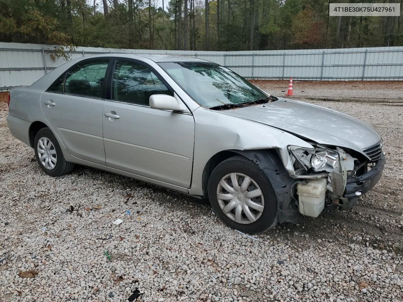 2005 Toyota Camry Le VIN: 4T1BE30K75U427961 Lot: 80257694