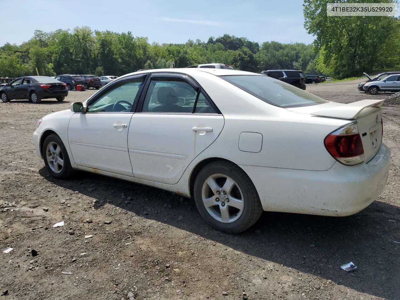 2005 Toyota Camry Le VIN: 4T1BE32K35U529920 Lot: 80638764