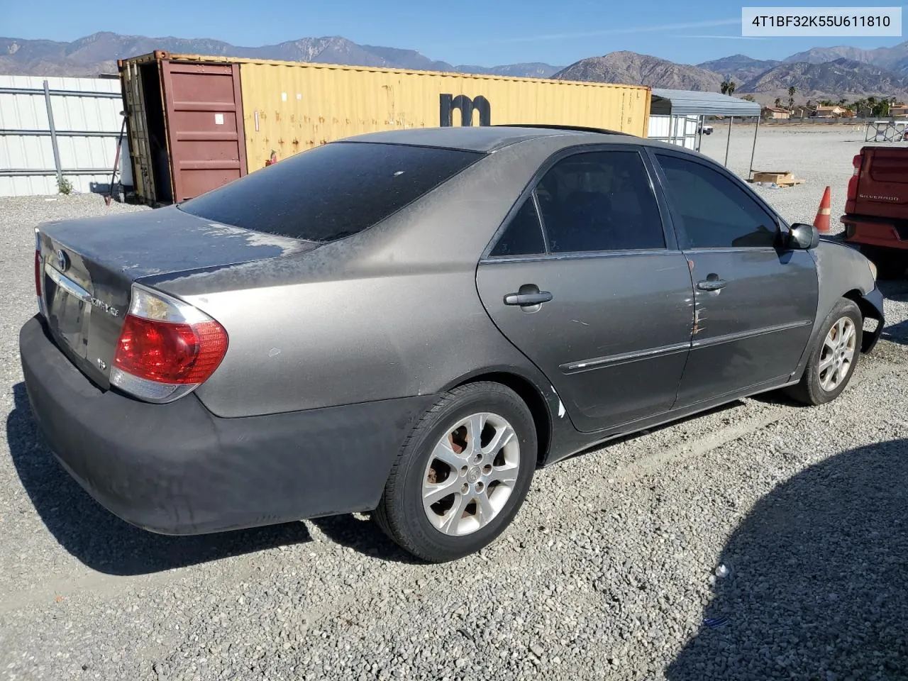 2005 Toyota Camry Le VIN: 4T1BF32K55U611810 Lot: 80745894