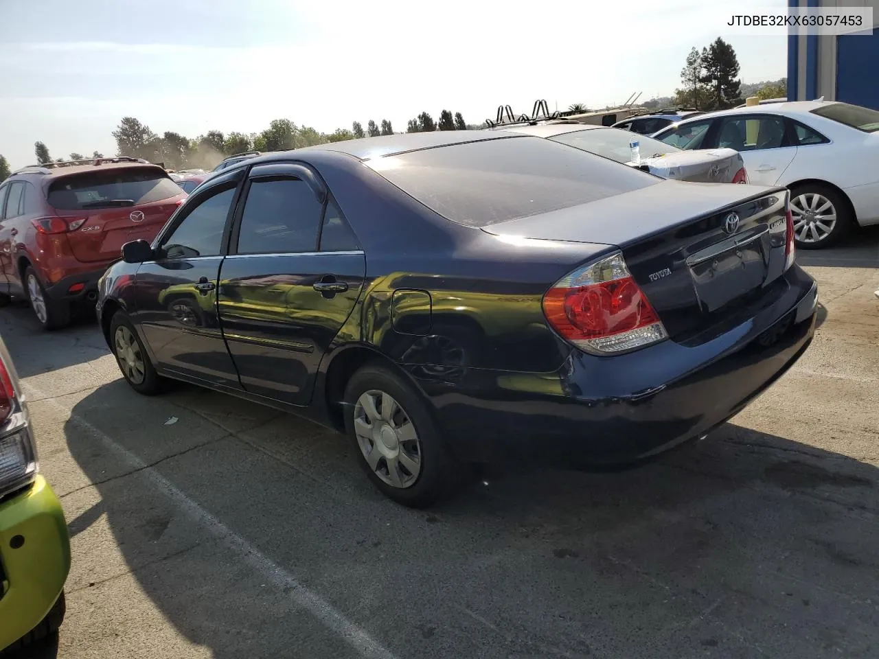 2006 Toyota Camry Le VIN: JTDBE32KX63057453 Lot: 59517874