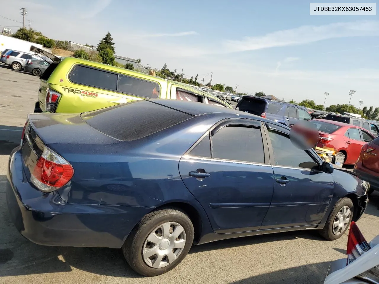 2006 Toyota Camry Le VIN: JTDBE32KX63057453 Lot: 59517874