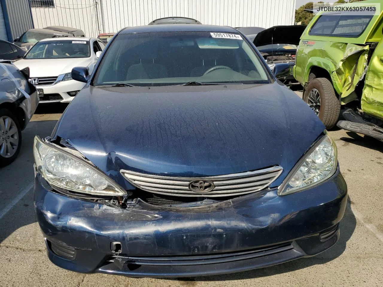 JTDBE32KX63057453 2006 Toyota Camry Le