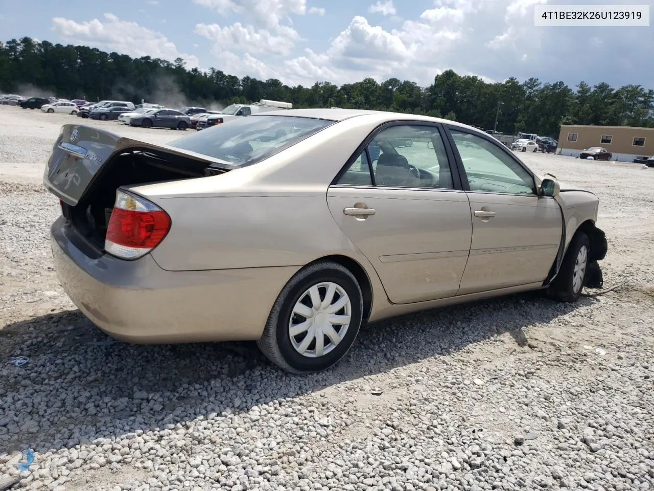 2006 Toyota Camry Le VIN: 4T1BE32K26U123919 Lot: 62427314