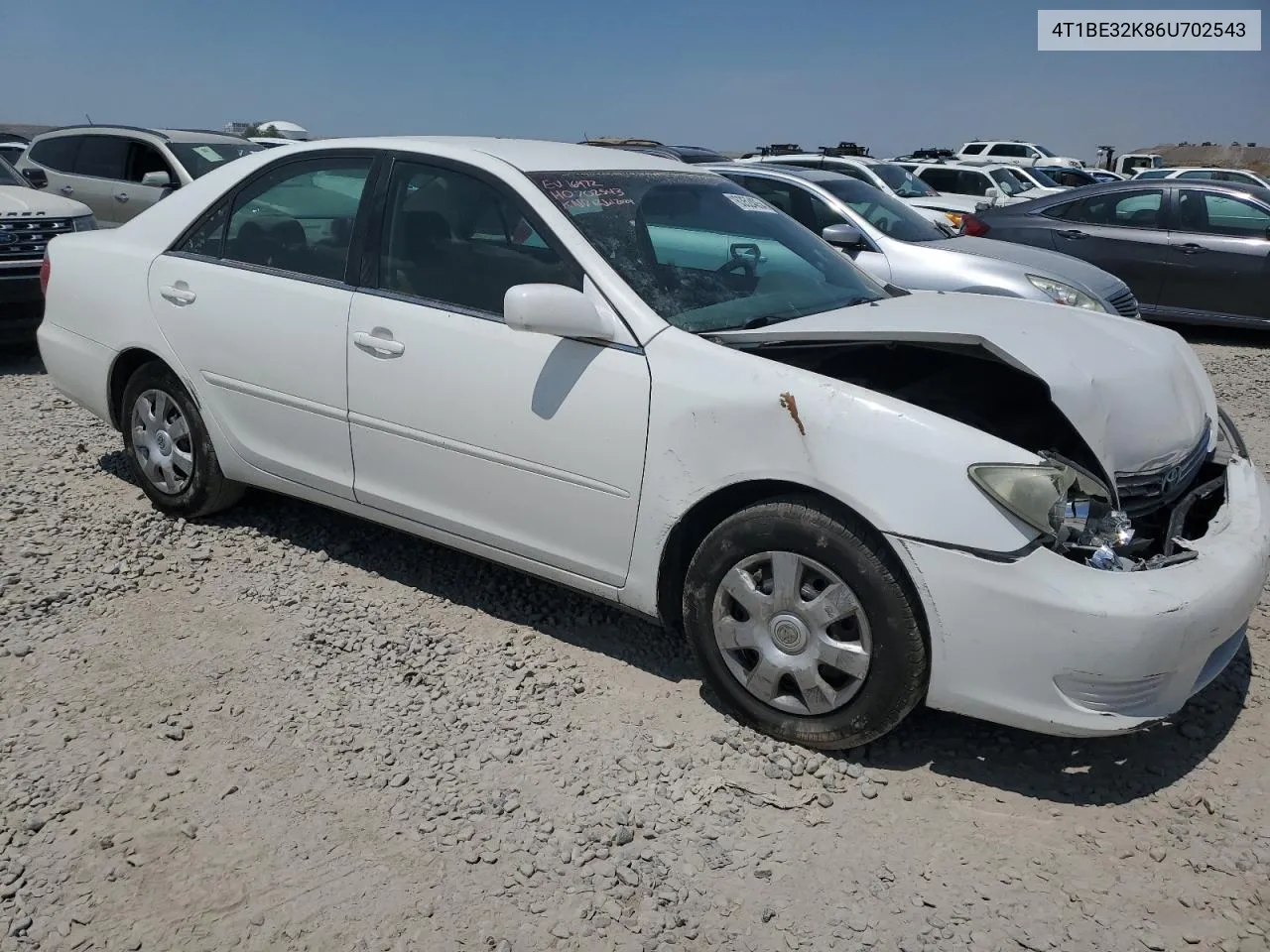 2006 Toyota Camry Le VIN: 4T1BE32K86U702543 Lot: 63524054