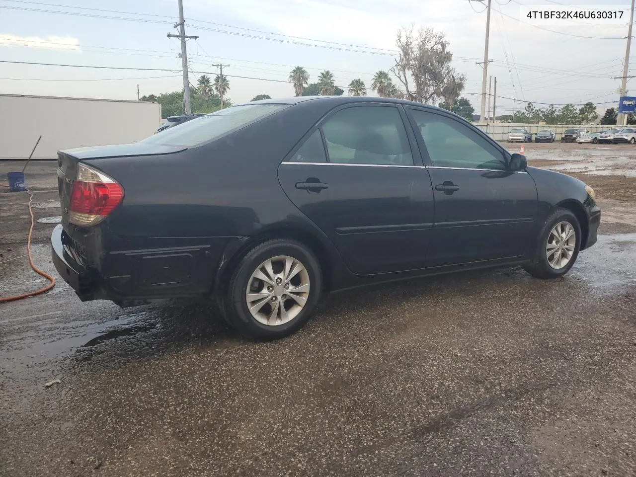 2006 Toyota Camry Le VIN: 4T1BF32K46U630317 Lot: 66113794