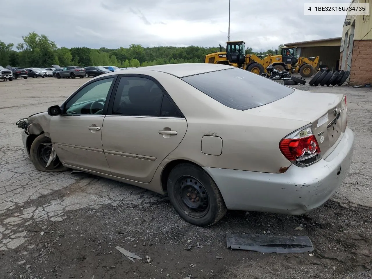 2006 Toyota Camry Le VIN: 4T1BE32K16U734735 Lot: 66178724