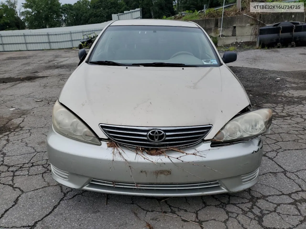 2006 Toyota Camry Le VIN: 4T1BE32K16U734735 Lot: 66178724