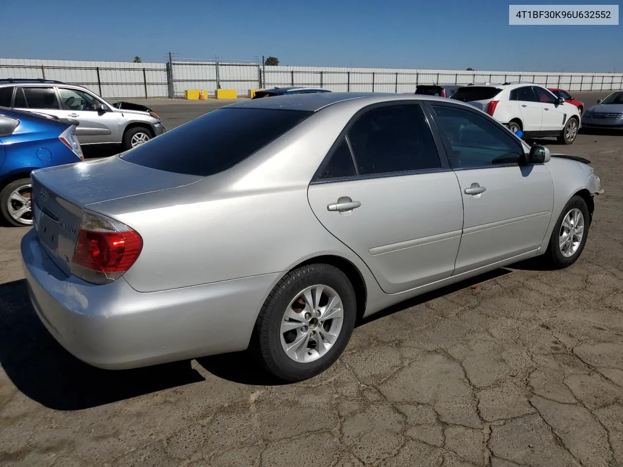 2006 Toyota Camry Le VIN: 4T1BF30K96U632552 Lot: 67392014