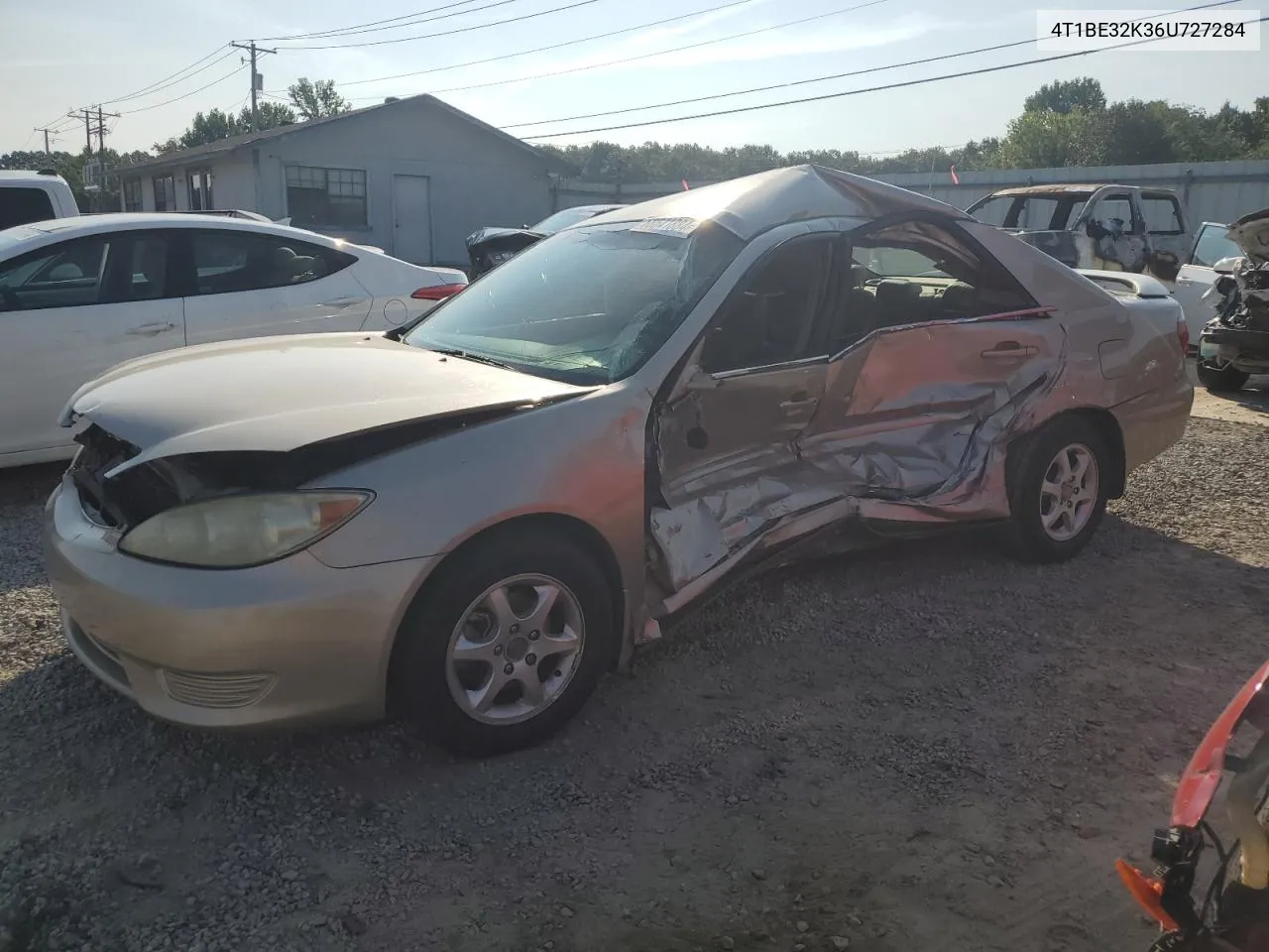 2006 Toyota Camry Le VIN: 4T1BE32K36U727284 Lot: 68641884