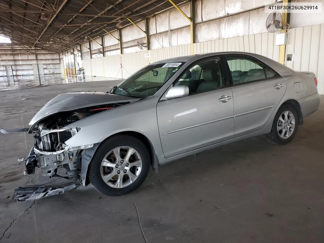 2006 Toyota Camry Le VIN: 4T1BF30K26U629914 Lot: 69013834