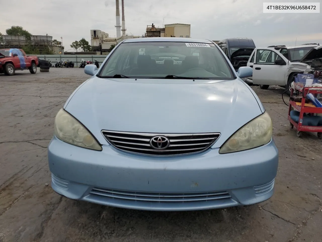 2006 Toyota Camry Le VIN: 4T1BE32K96U658472 Lot: 69318894