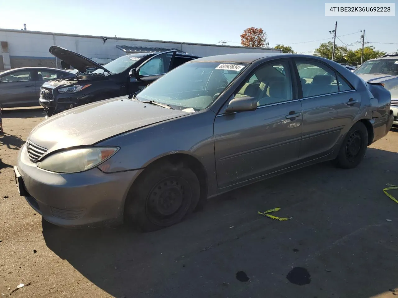 2006 Toyota Camry Le VIN: 4T1BE32K36U692228 Lot: 69893684