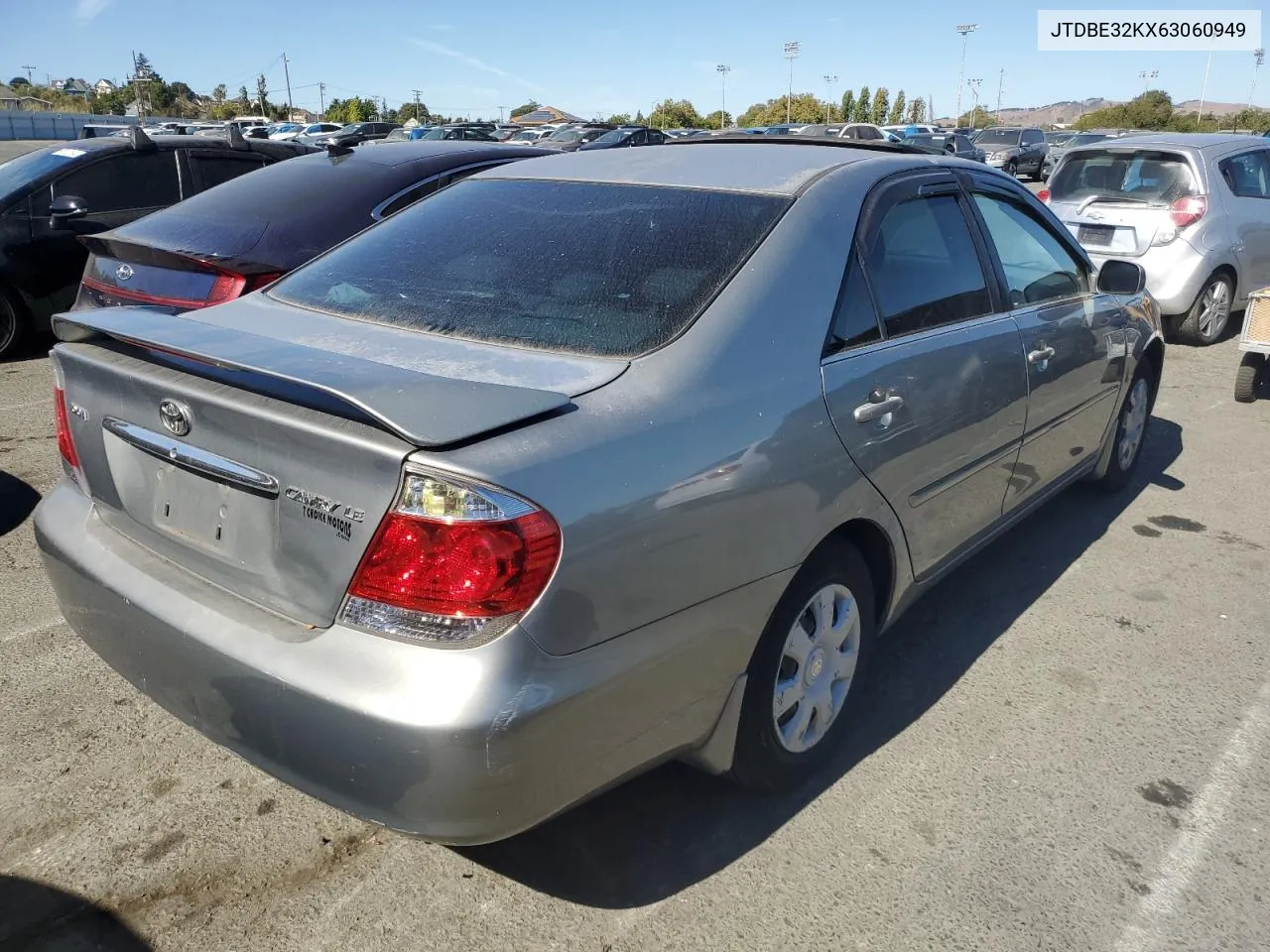 2006 Toyota Camry Le VIN: JTDBE32KX63060949 Lot: 70707364