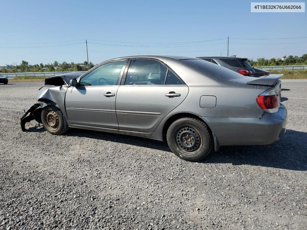 2006 Toyota Camry Le VIN: 4T1BE32K76U662066 Lot: 71222434