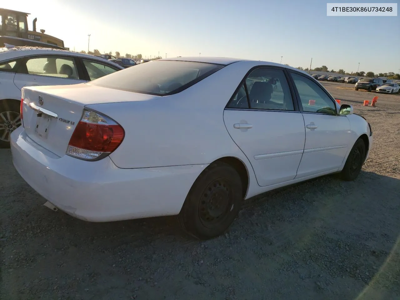 4T1BE30K86U734248 2006 Toyota Camry Le