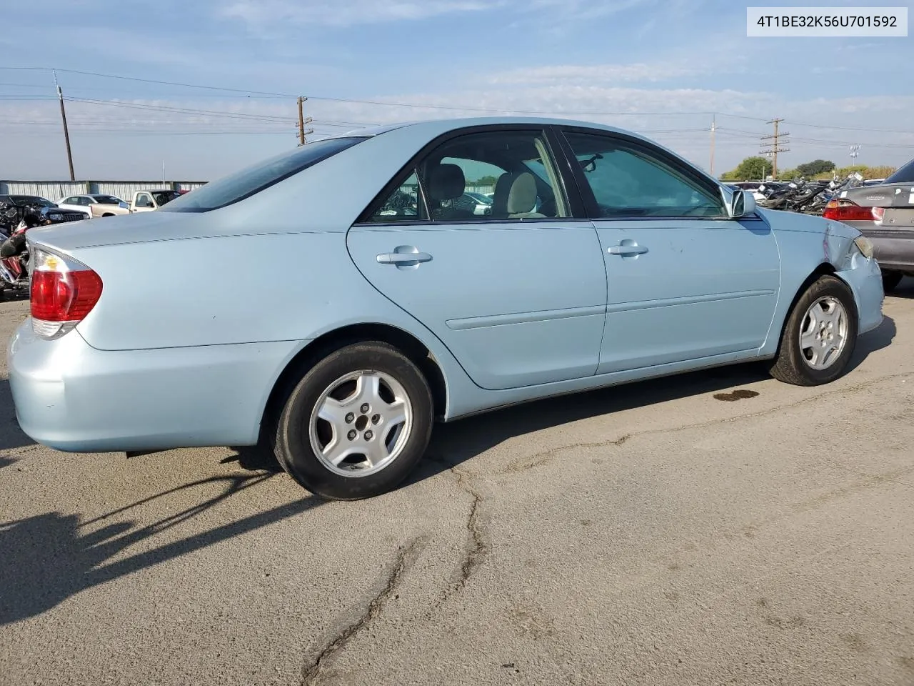 2006 Toyota Camry Le VIN: 4T1BE32K56U701592 Lot: 71614944