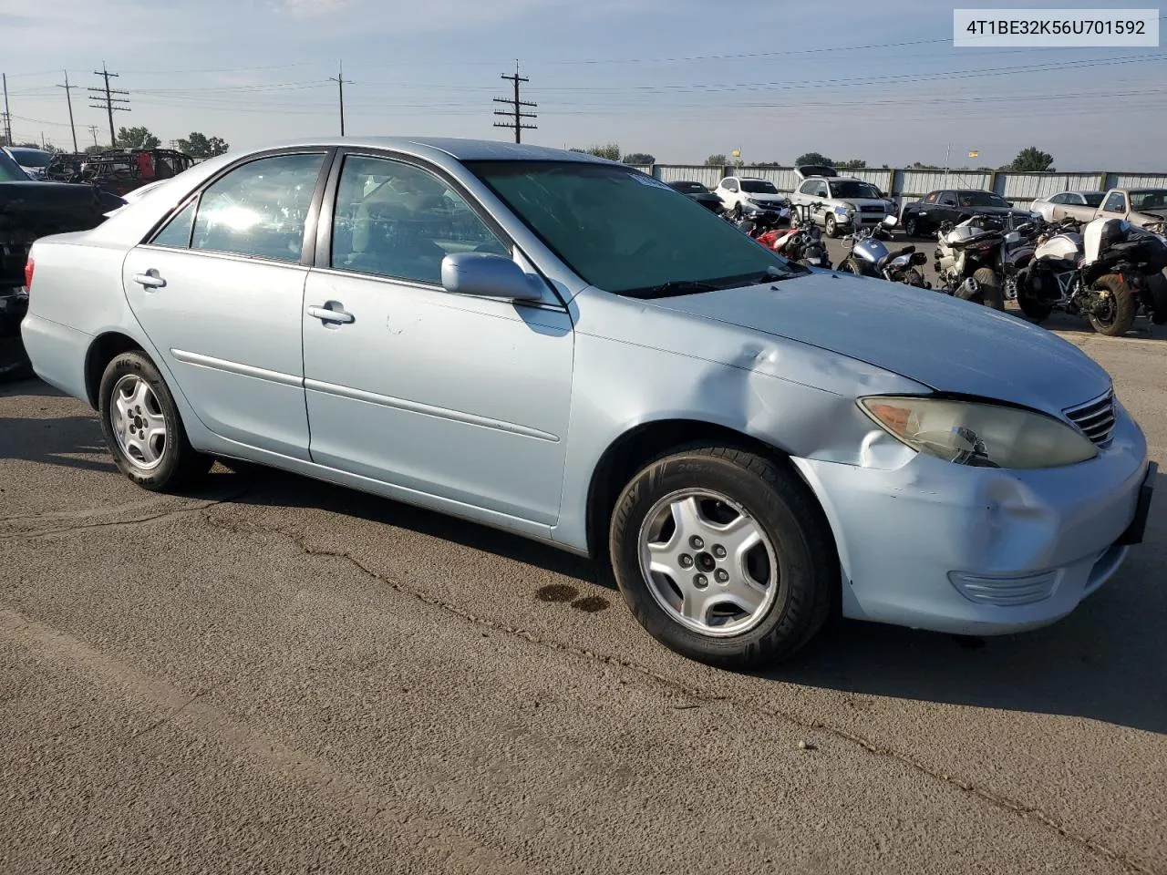 2006 Toyota Camry Le VIN: 4T1BE32K56U701592 Lot: 71614944