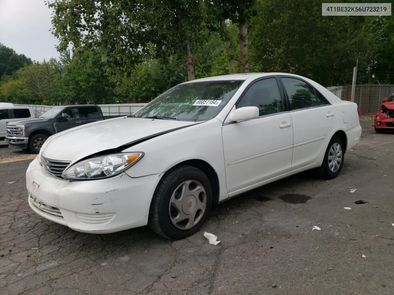 2006 Toyota Camry Le VIN: 4T1BE32K56U723219 Lot: 71743444