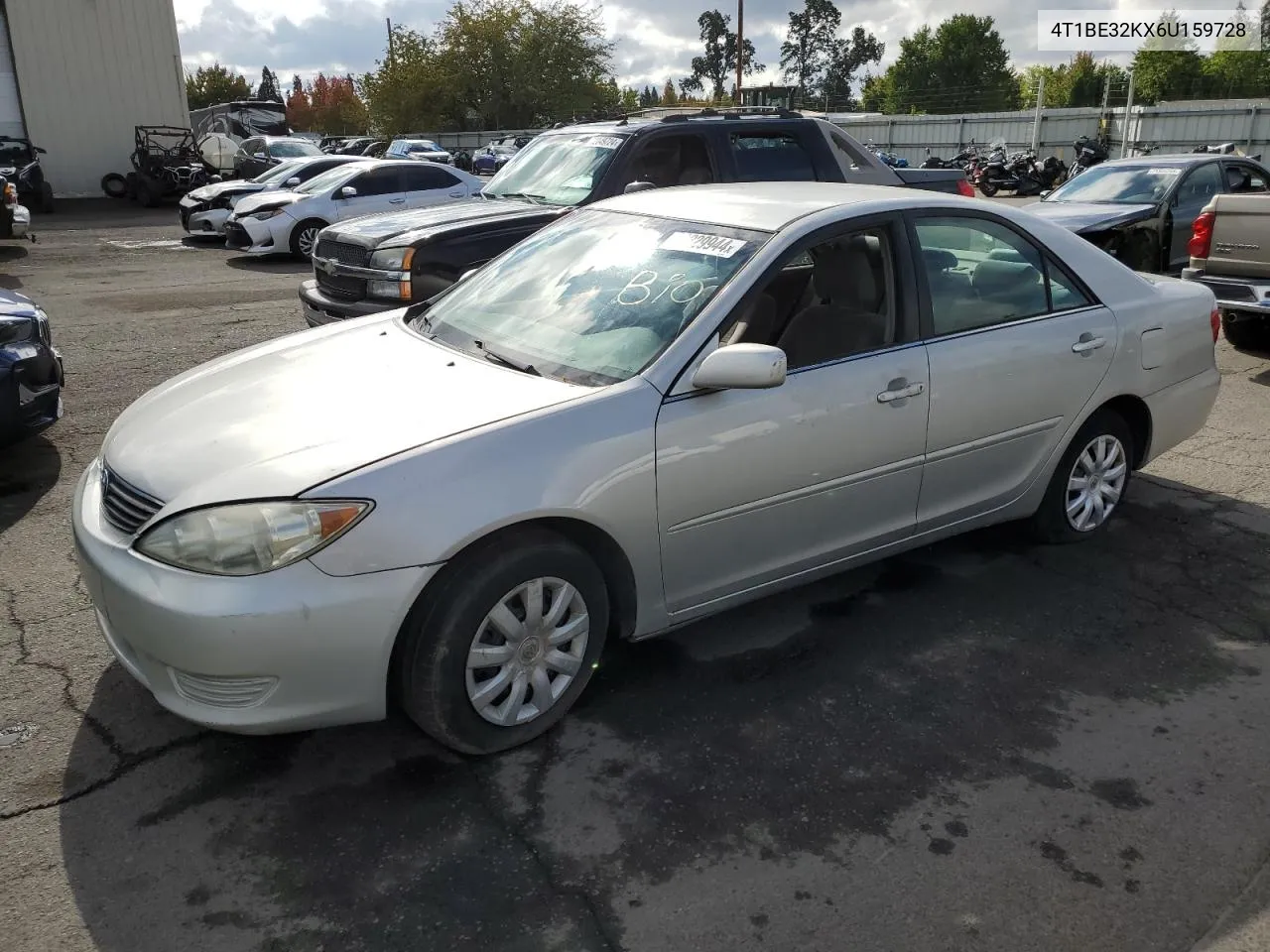 2006 Toyota Camry Le VIN: 4T1BE32KX6U159728 Lot: 72229944