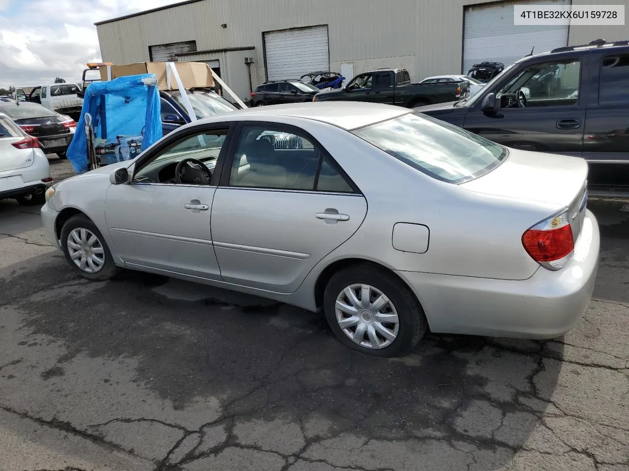 2006 Toyota Camry Le VIN: 4T1BE32KX6U159728 Lot: 72229944