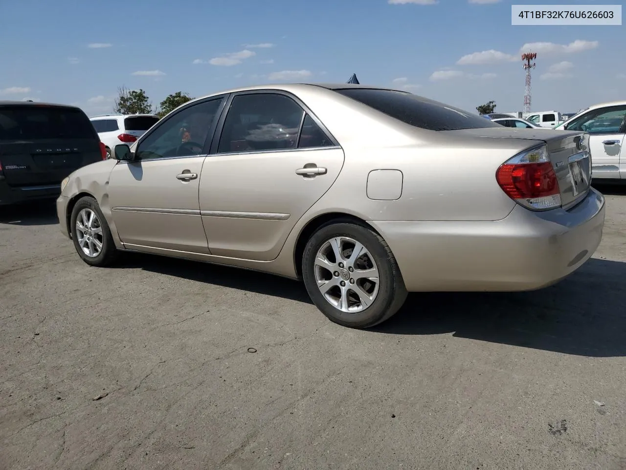 2006 Toyota Camry Le VIN: 4T1BF32K76U626603 Lot: 72254574