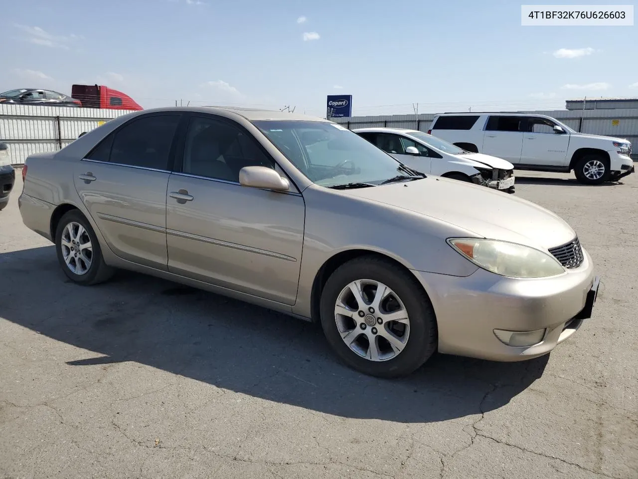 2006 Toyota Camry Le VIN: 4T1BF32K76U626603 Lot: 72254574