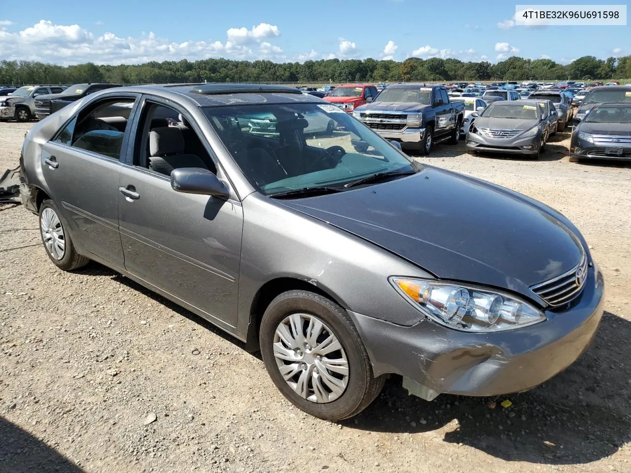 2006 Toyota Camry Le VIN: 4T1BE32K96U691598 Lot: 72254804