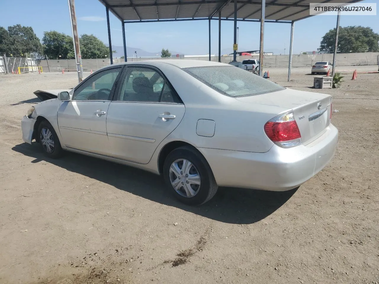 2006 Toyota Camry Le VIN: 4T1BE32K96U727046 Lot: 72819074