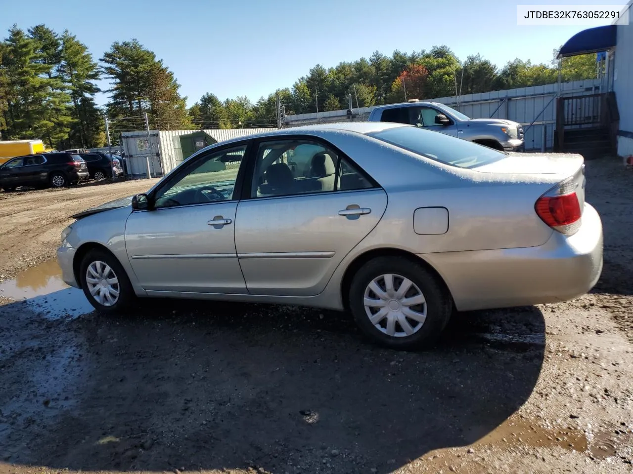 2006 Toyota Camry Le VIN: JTDBE32K763052291 Lot: 72986204