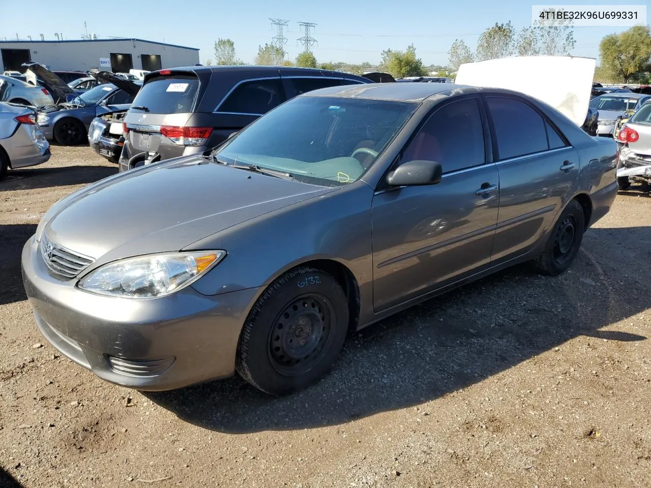 2006 Toyota Camry Le VIN: 4T1BE32K96U699331 Lot: 73095214