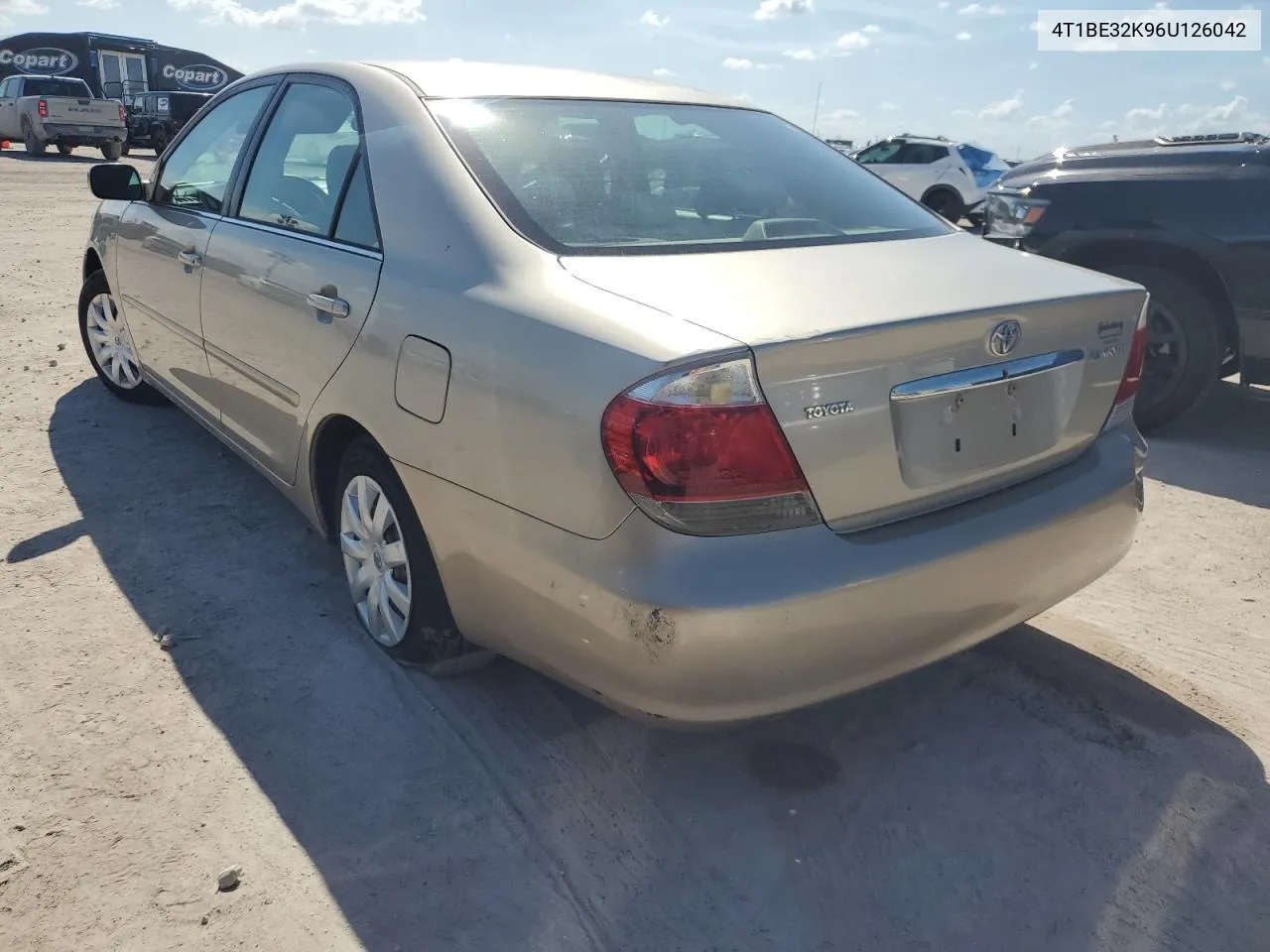 2006 Toyota Camry Le VIN: 4T1BE32K96U126042 Lot: 74971994