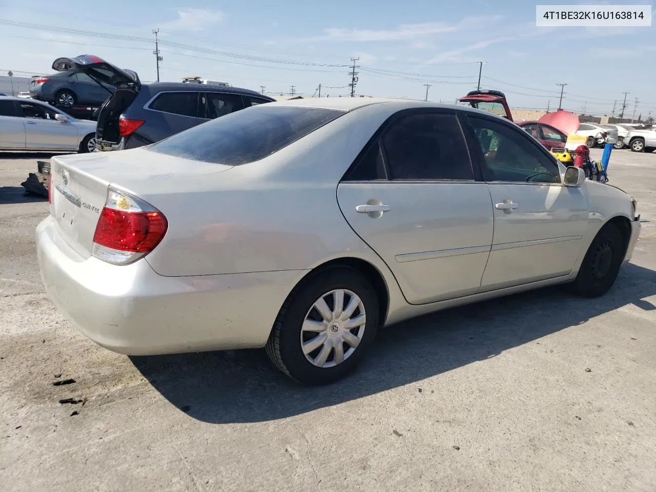 2006 Toyota Camry Le VIN: 4T1BE32K16U163814 Lot: 75245864