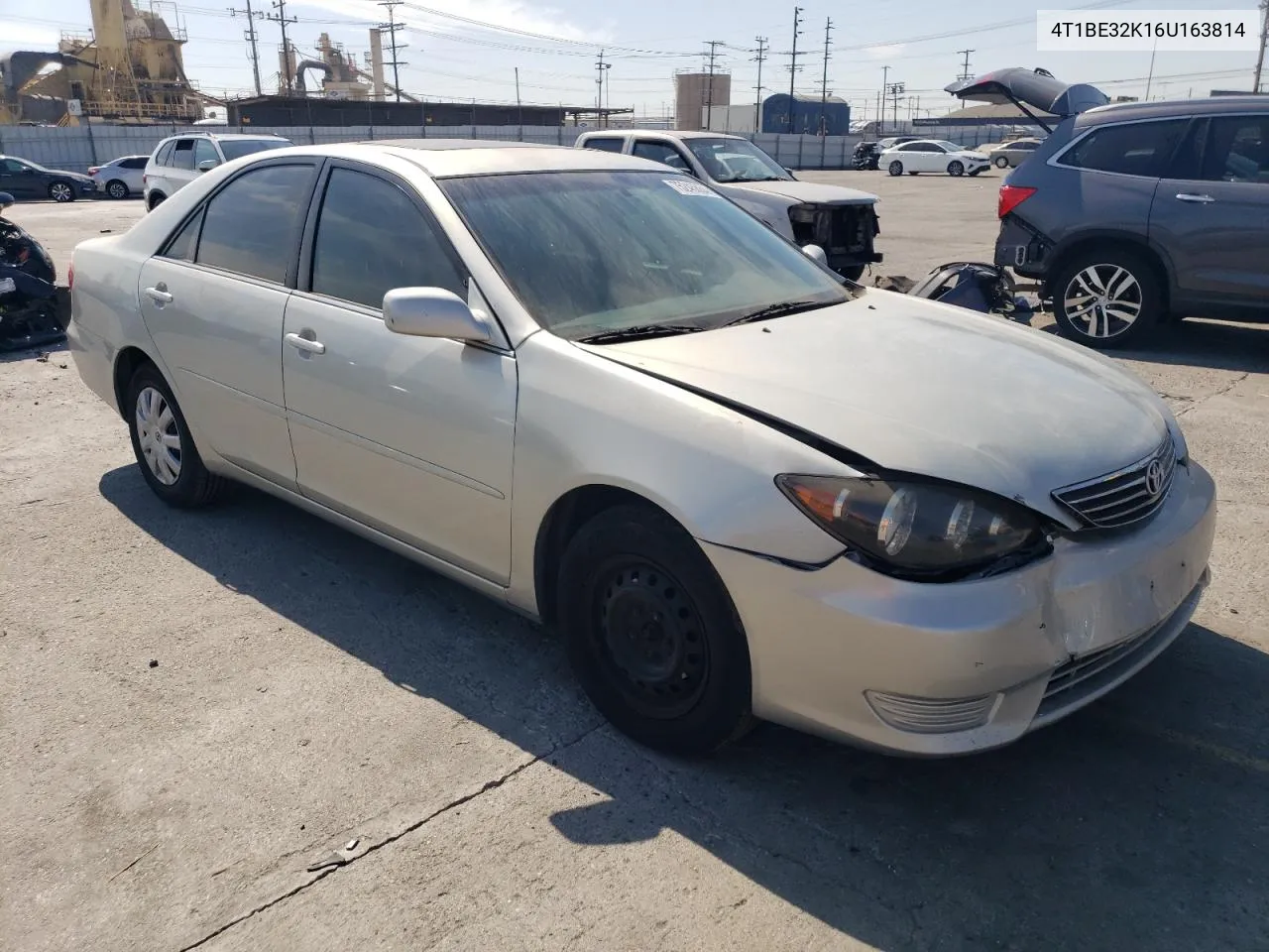 2006 Toyota Camry Le VIN: 4T1BE32K16U163814 Lot: 75245864