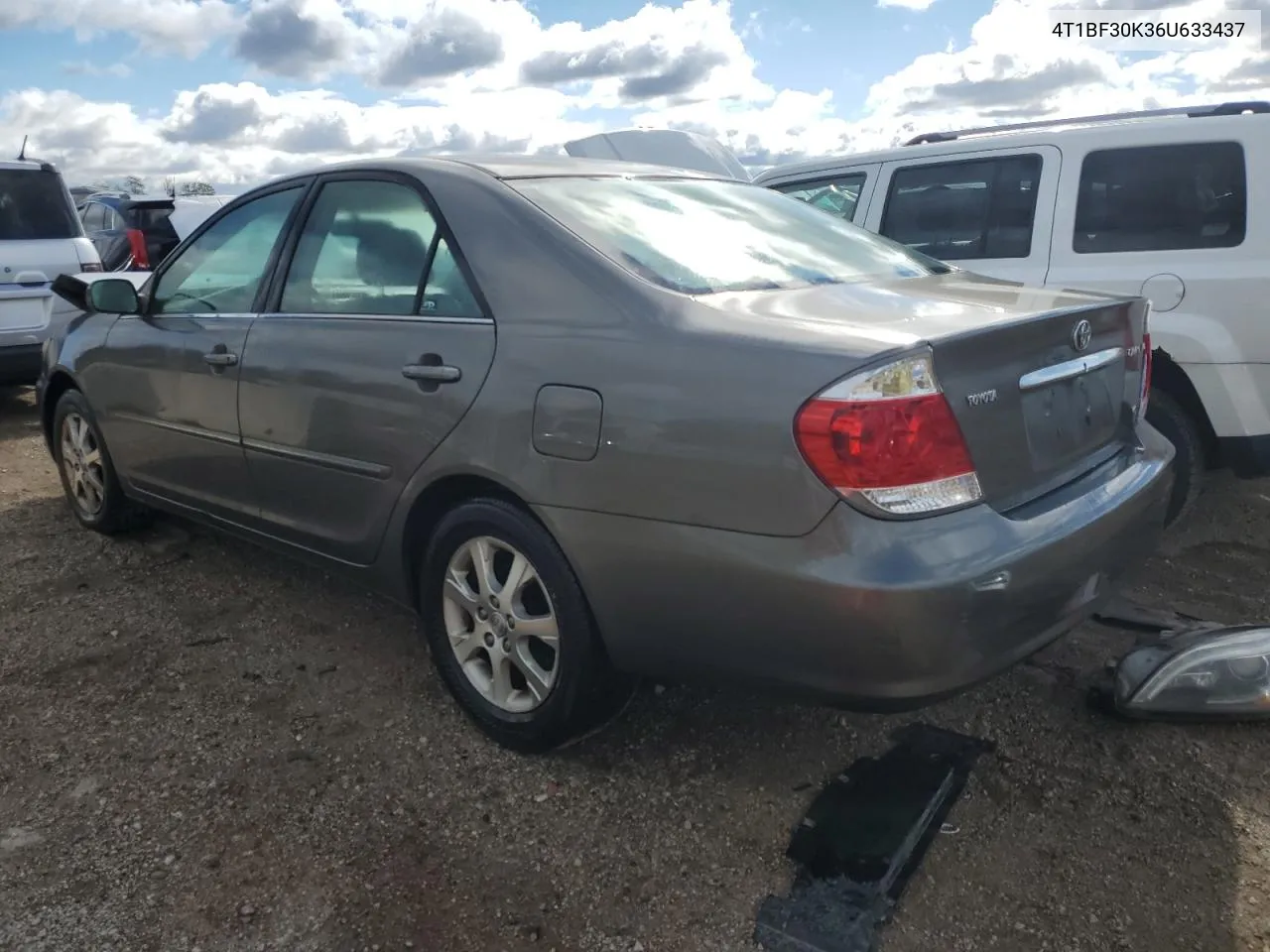 4T1BF30K36U633437 2006 Toyota Camry Le