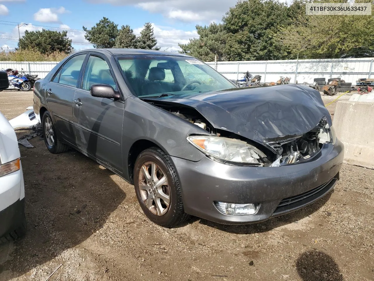 2006 Toyota Camry Le VIN: 4T1BF30K36U633437 Lot: 75508134