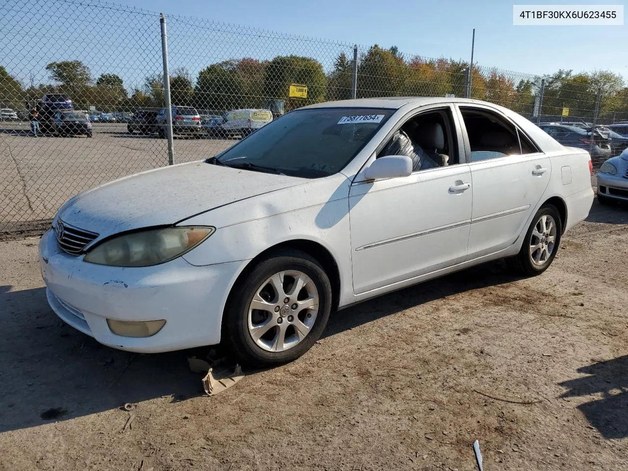 2006 Toyota Camry Le VIN: 4T1BF30KX6U623455 Lot: 75877654