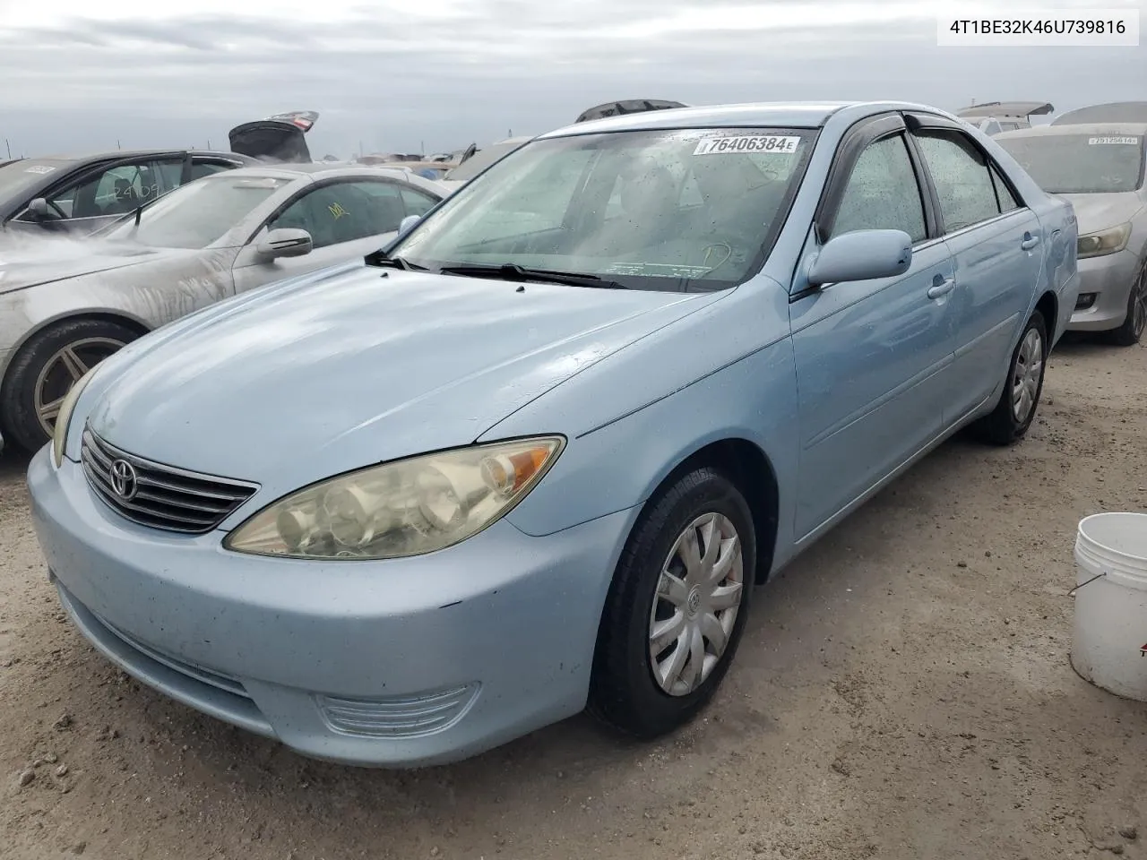 2006 Toyota Camry Le VIN: 4T1BE32K46U739816 Lot: 76406384