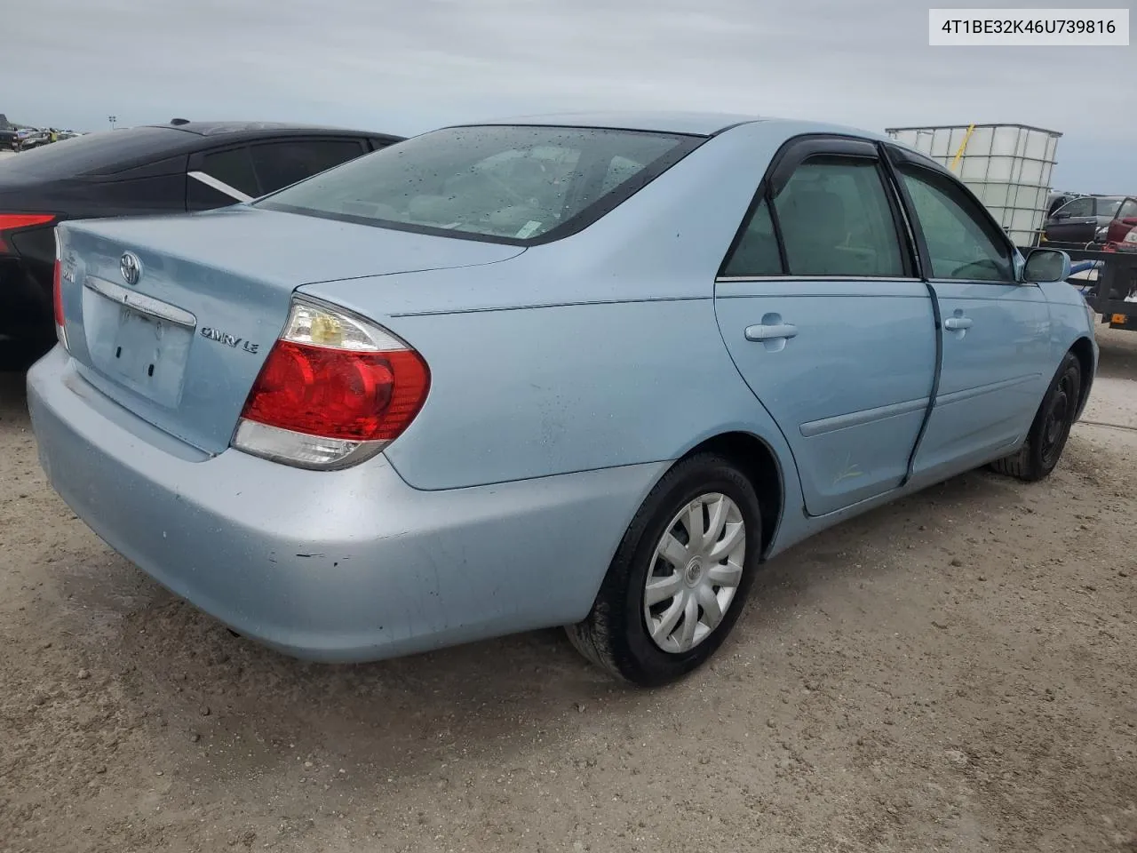 2006 Toyota Camry Le VIN: 4T1BE32K46U739816 Lot: 76406384