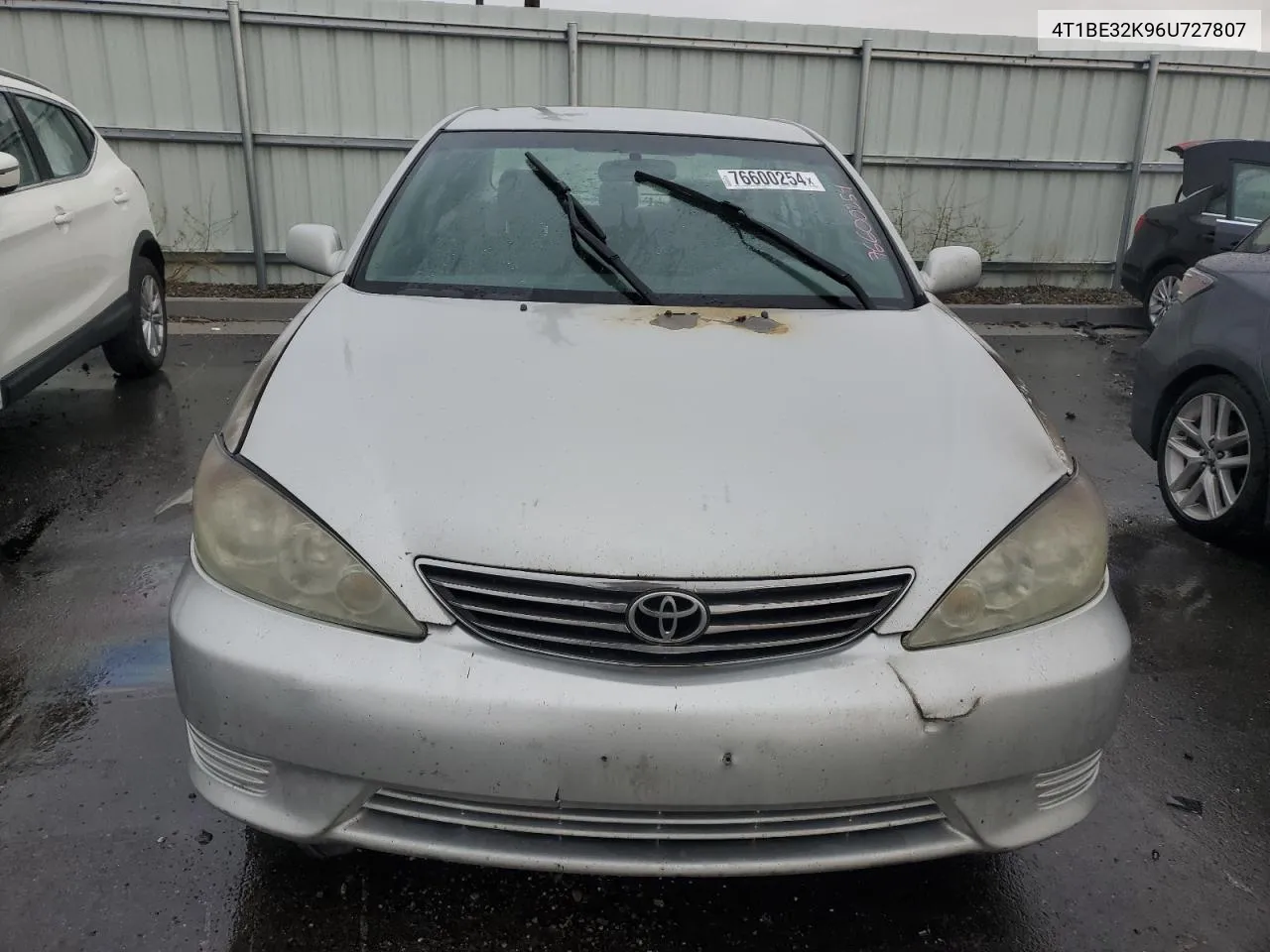 2006 Toyota Camry Le VIN: 4T1BE32K96U727807 Lot: 76600254