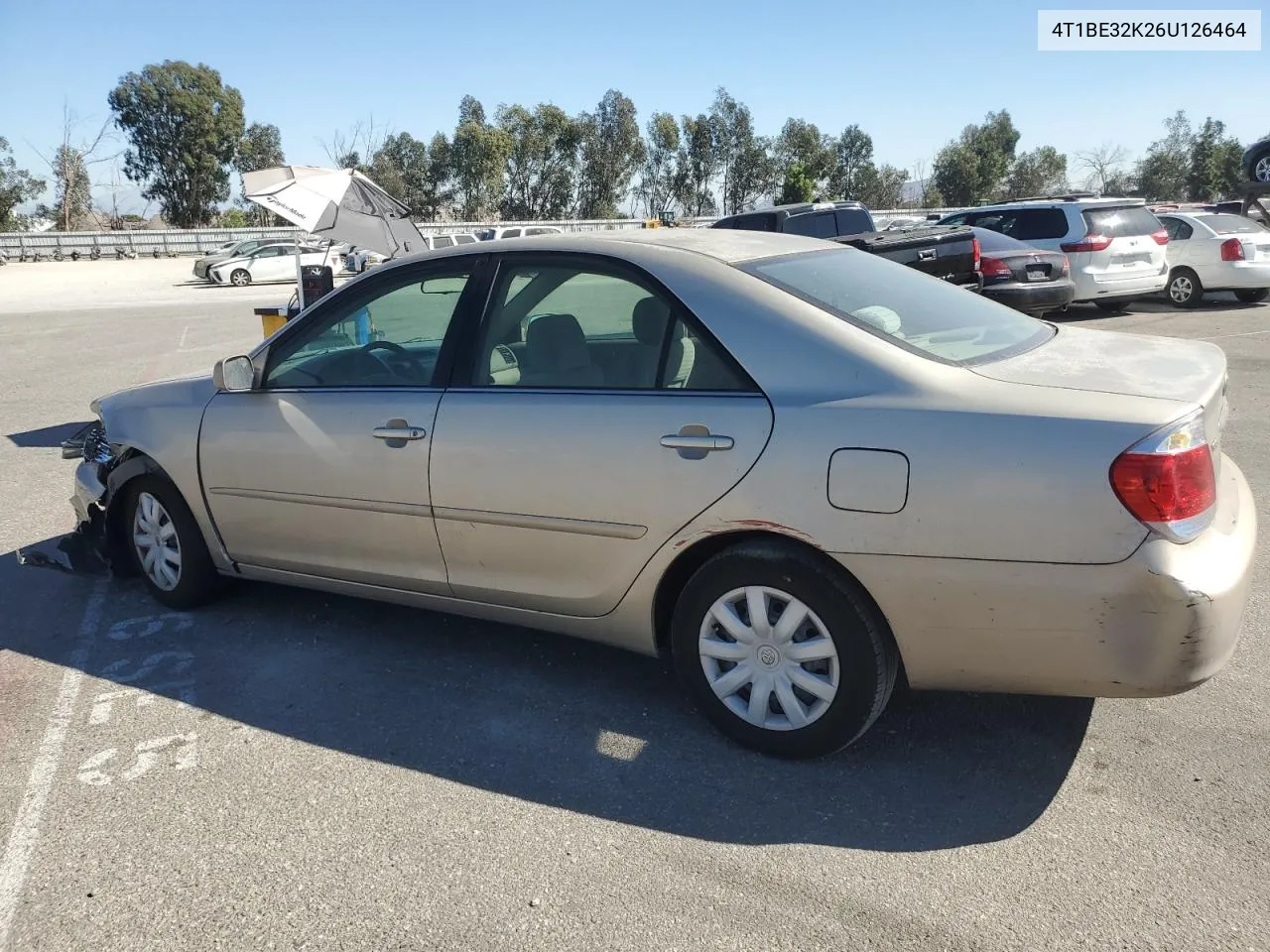 2006 Toyota Camry Le VIN: 4T1BE32K26U126464 Lot: 77227474