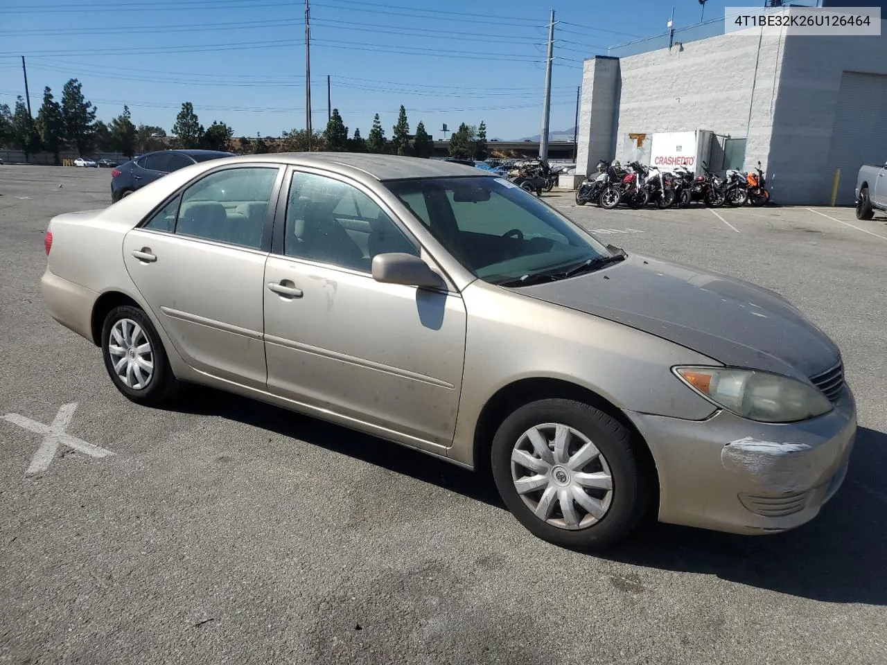 2006 Toyota Camry Le VIN: 4T1BE32K26U126464 Lot: 77227474