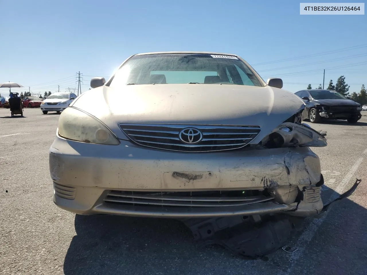 2006 Toyota Camry Le VIN: 4T1BE32K26U126464 Lot: 77227474