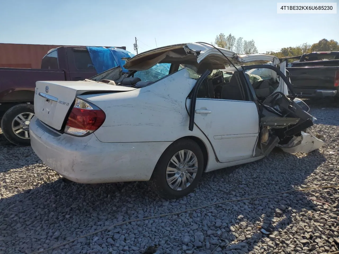 2006 Toyota Camry Le VIN: 4T1BE32KX6U685230 Lot: 77361924