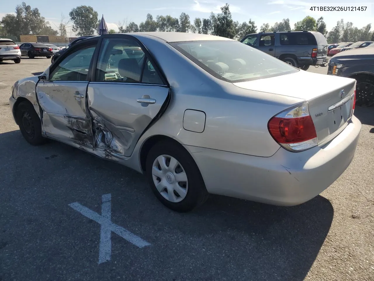 2006 Toyota Camry Le VIN: 4T1BE32K26U121457 Lot: 77564384