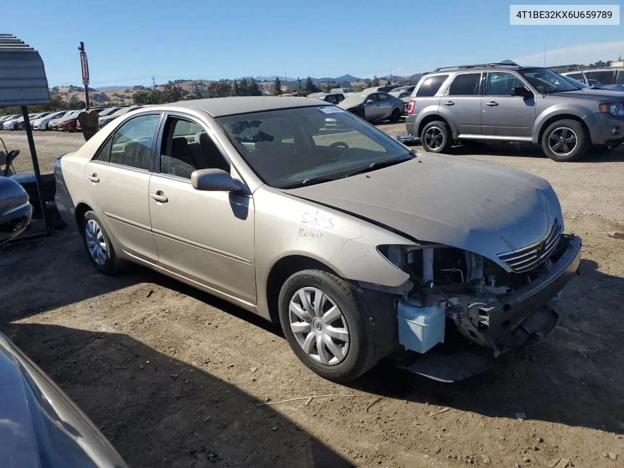 2006 Toyota Camry Le VIN: 4T1BE32KX6U659789 Lot: 77731004