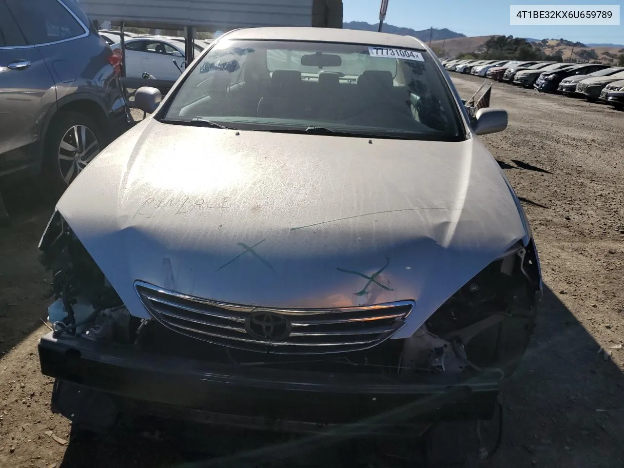 2006 Toyota Camry Le VIN: 4T1BE32KX6U659789 Lot: 77731004