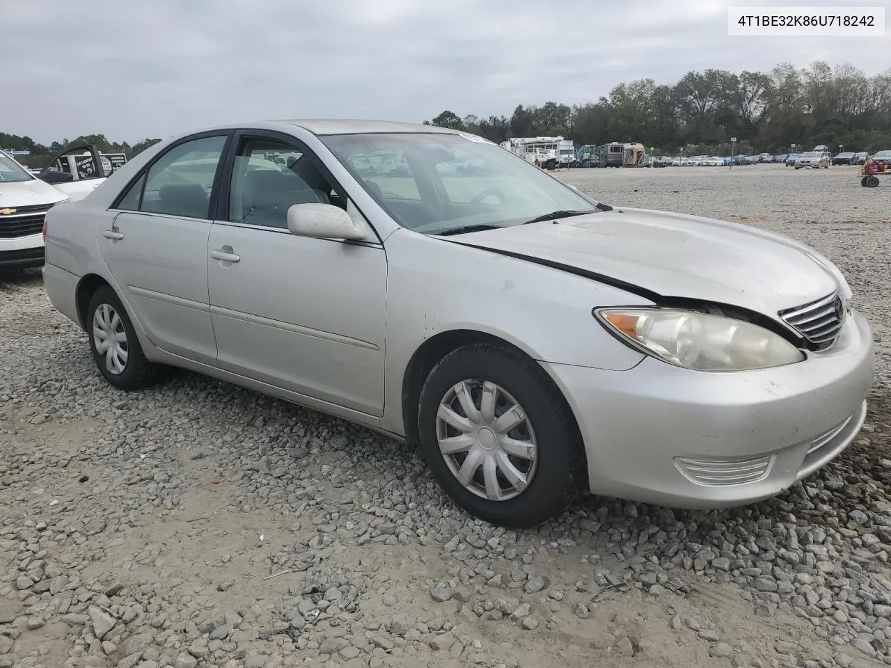 2006 Toyota Camry Le VIN: 4T1BE32K86U718242 Lot: 78087594