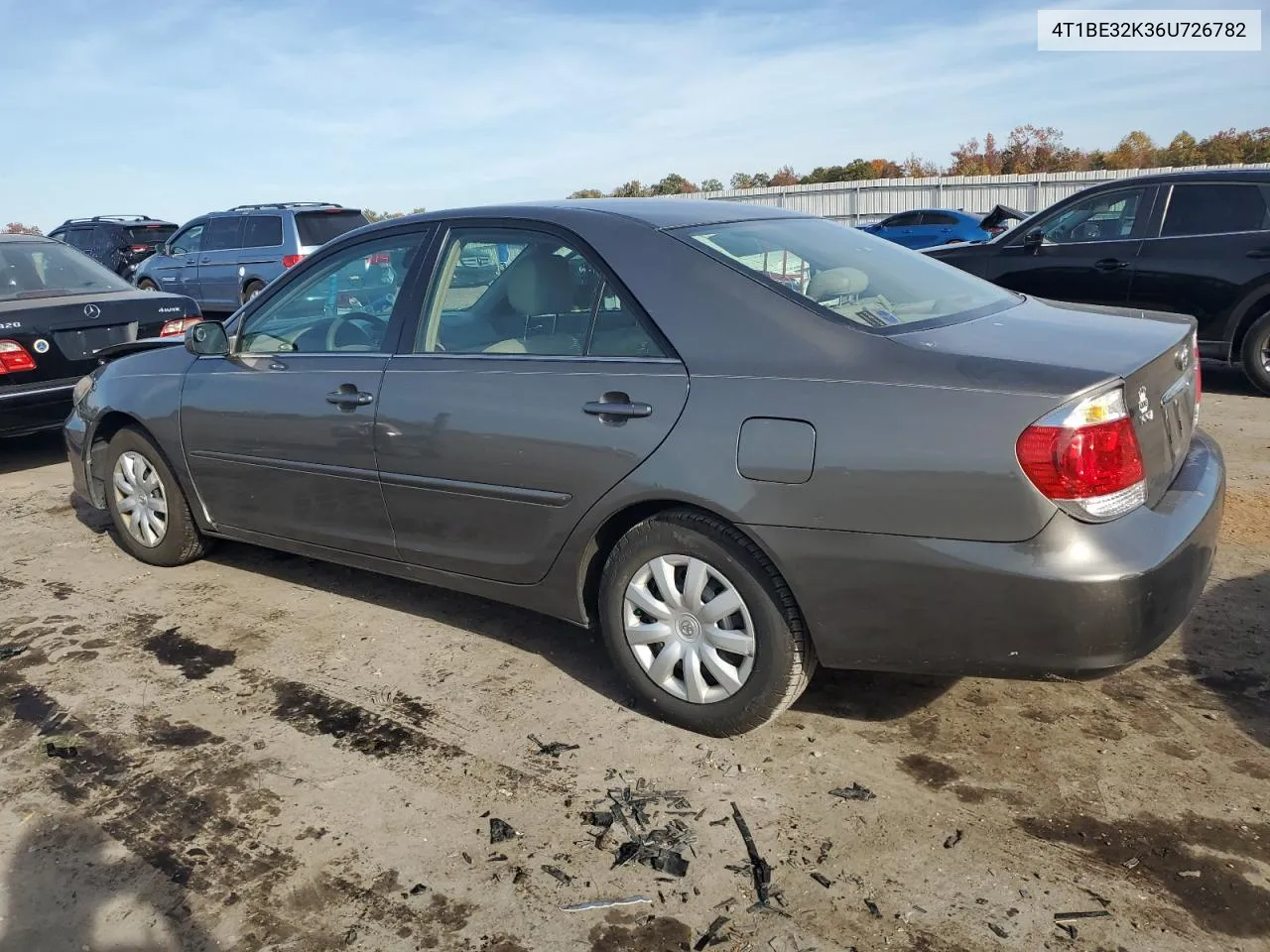 2006 Toyota Camry Le VIN: 4T1BE32K36U726782 Lot: 78138584